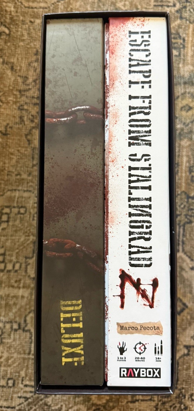 Escape from Stalingrad Z: Deluxe Box BRAND NEW : Full Base Game + Miniature Set