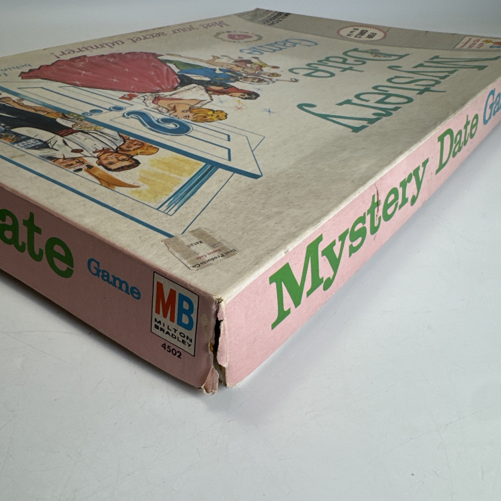 1965 Mystery Date Board Game Milton Bradley Very Good Condition Missing 1 Piece