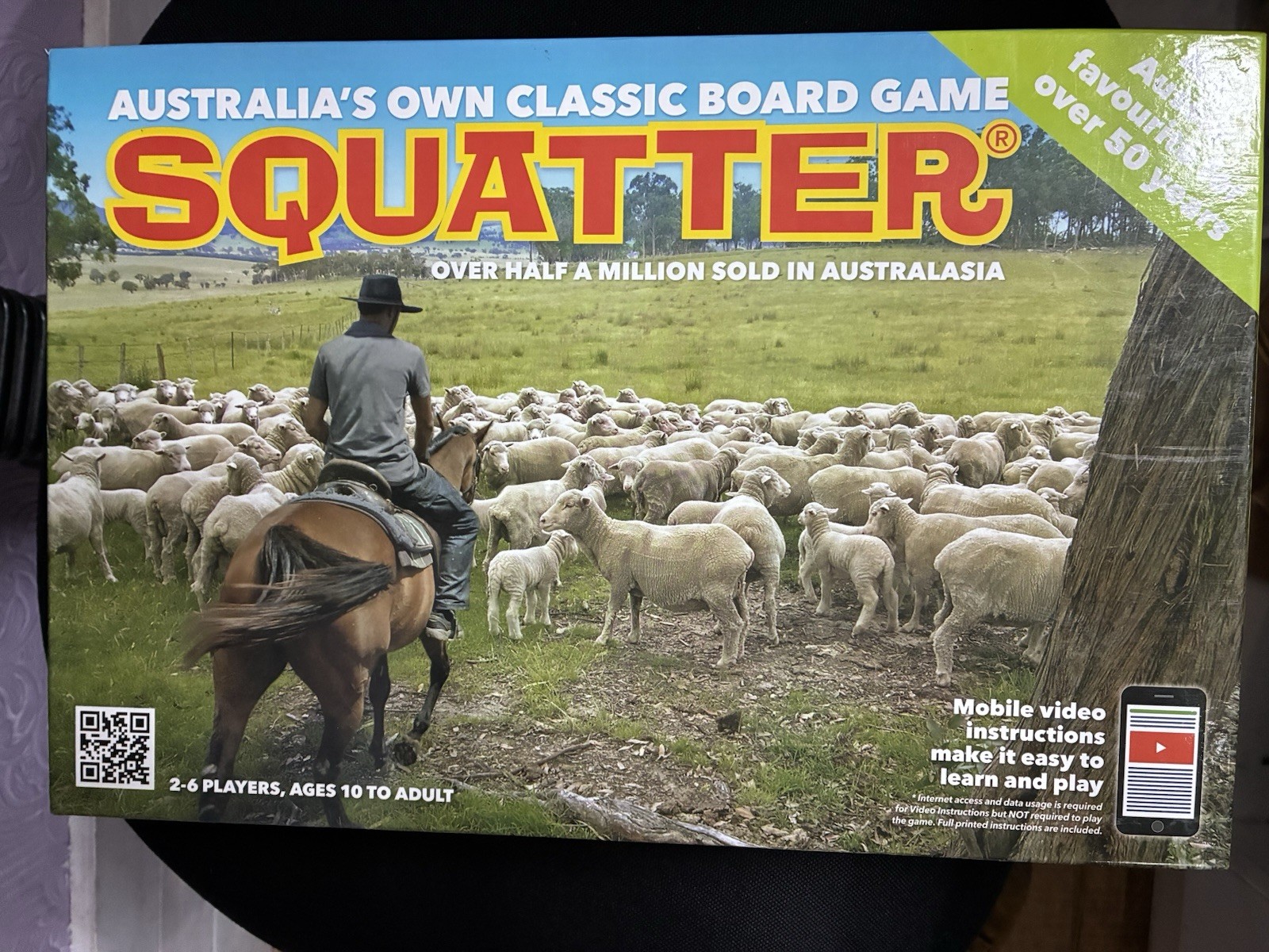 Squatter Australia Classic Board Game 2016 Edition 13 Sheep Grazing Business Fun