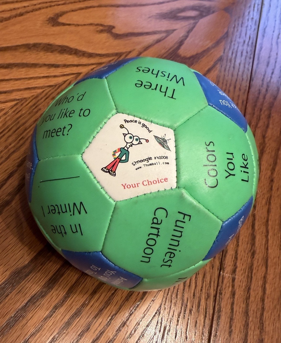 Thumball Who Are You Game for Kids Fun Interactive Questions Therapeutic Tool