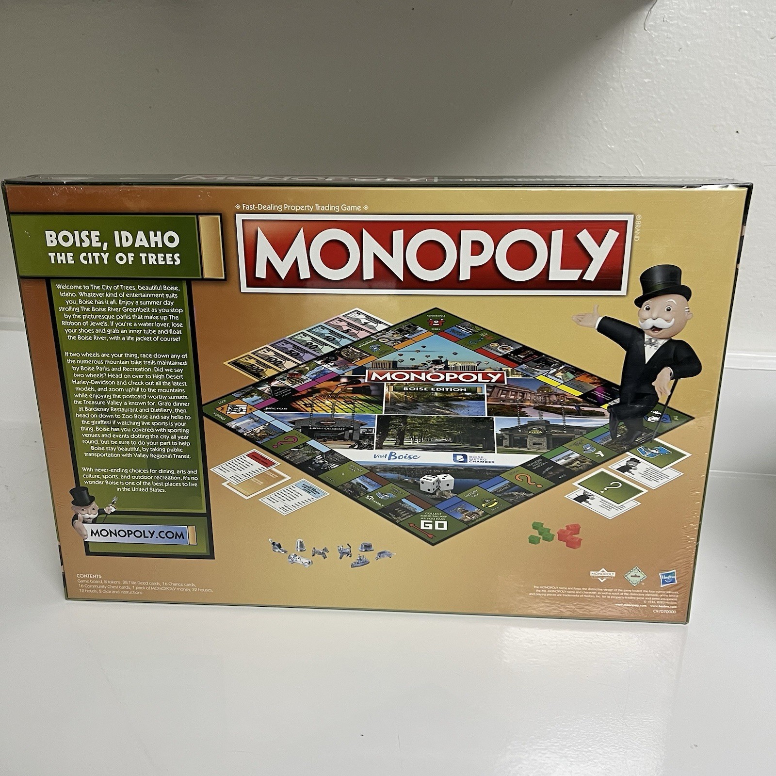 Monopoly Board Game – Boise Edition: 2-6 Players Family Board Games Sealed