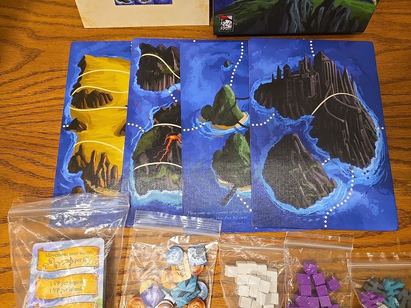 Eight Minute Empire – Legends Board Game Ryan Laukat Red Raven Games COMPLETE