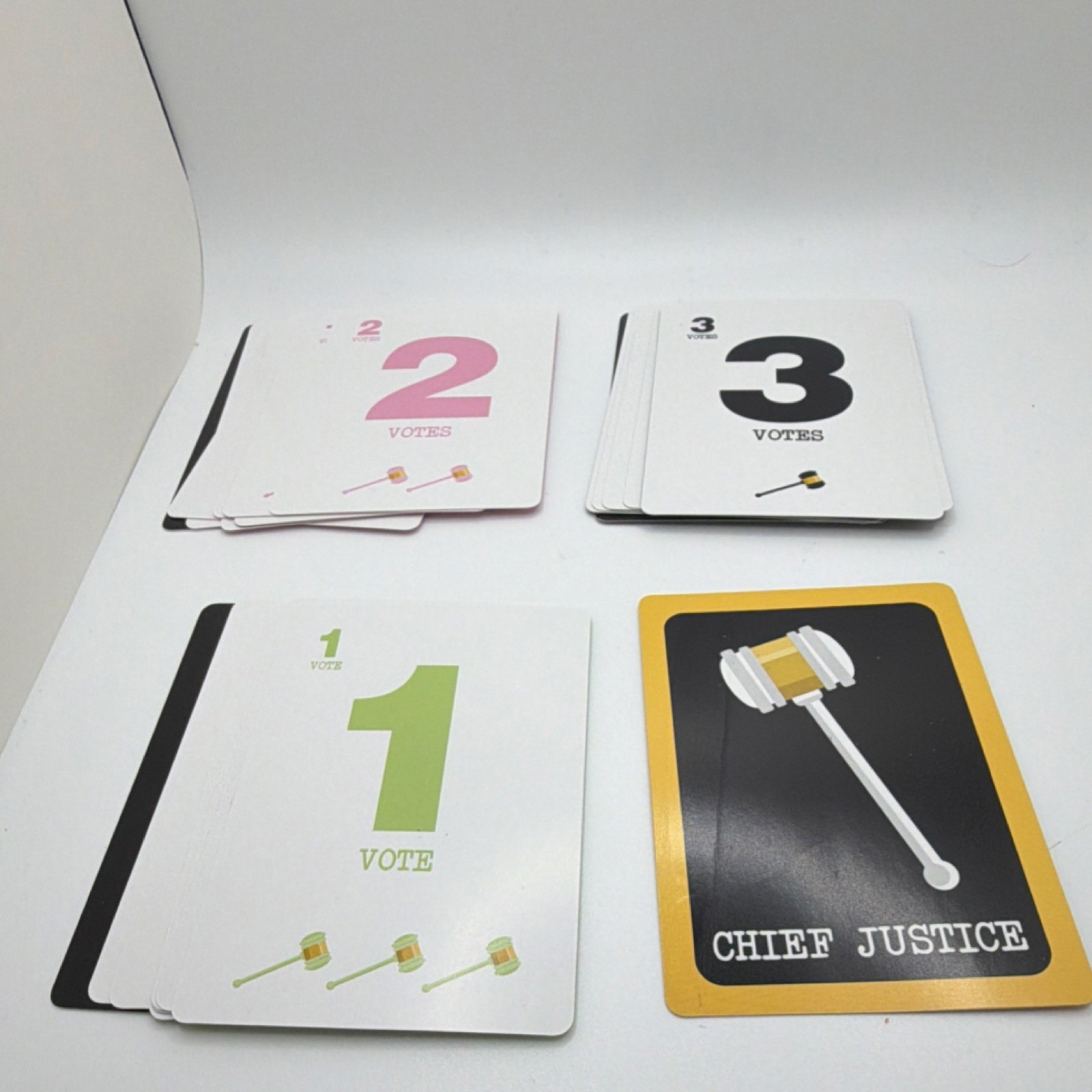 Buffalo Games I Dissent Supreme Court Card Game Hourglass 3+Players 14+ COMPLETE