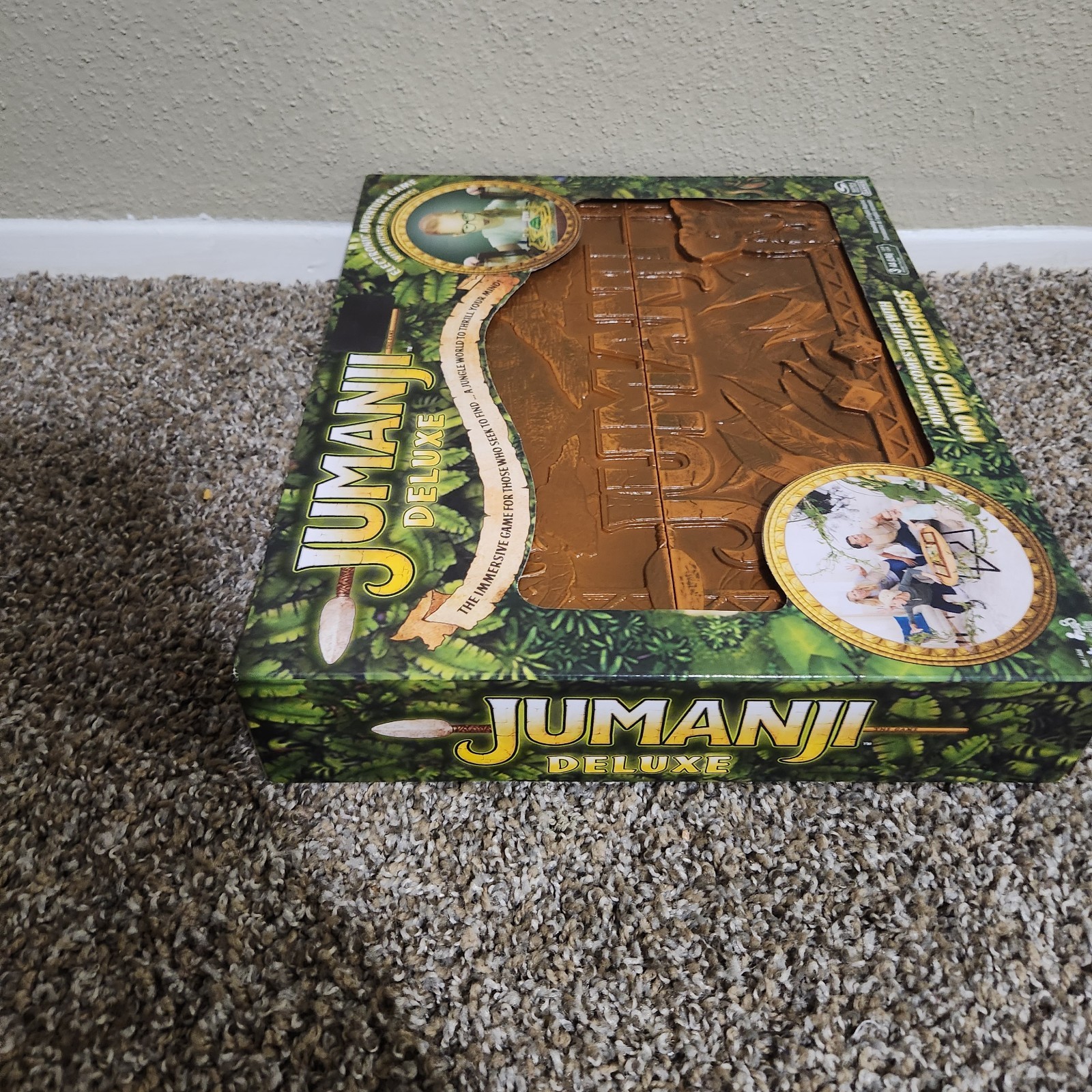Jumanji Deluxe Electronic Adventure Board Game Spin Master Sealed