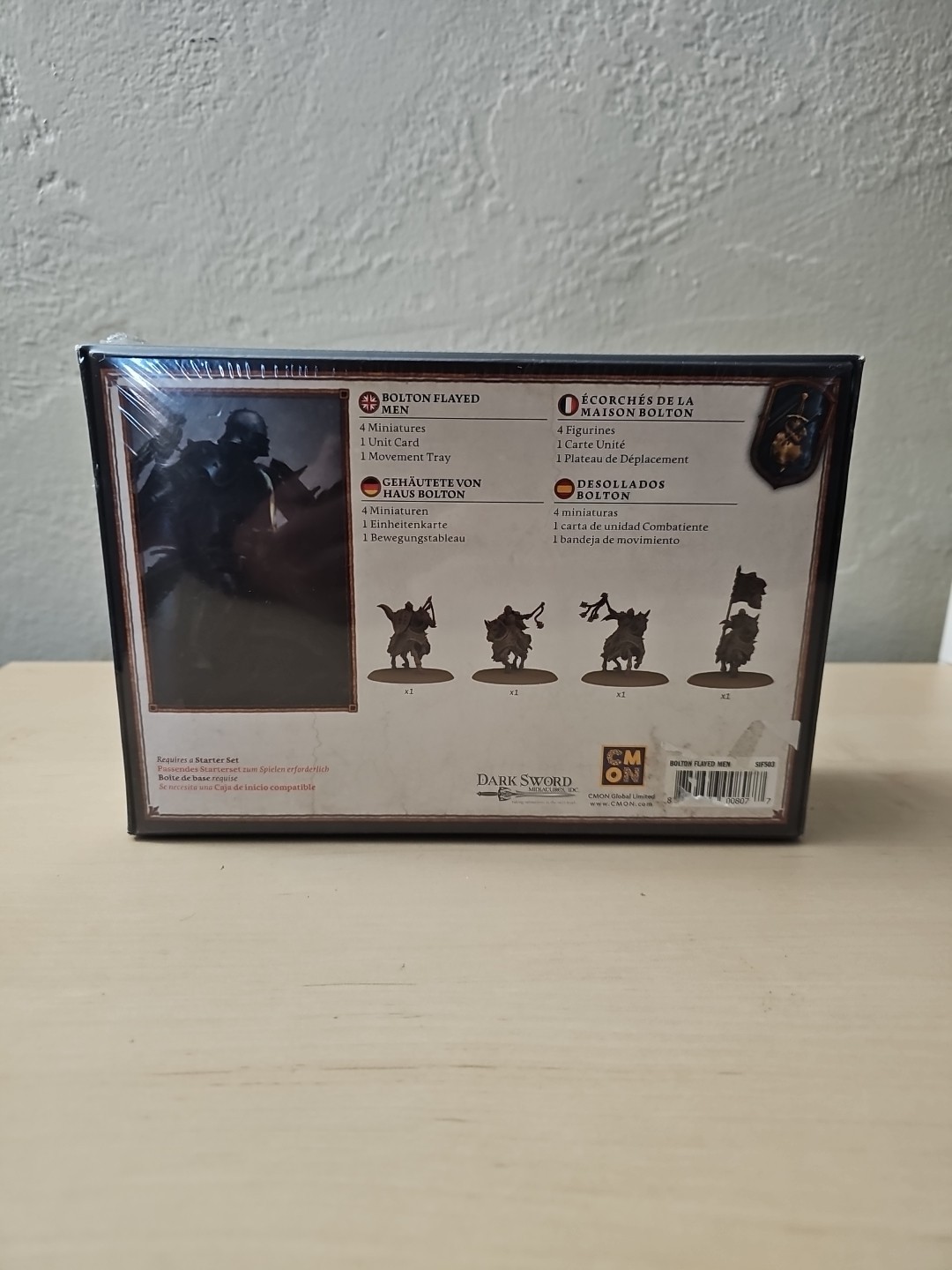A Song of Ice and Fire Tabletop Miniatures Bolton Flayed Men Unit Box Fears #6