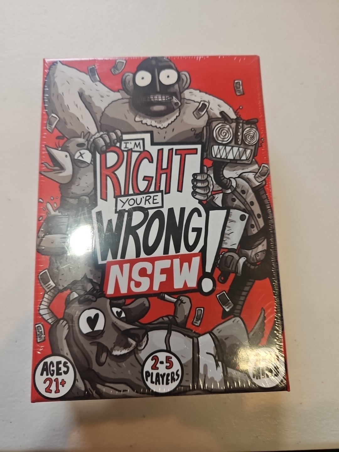 I’m Right You’re Wrong NSFW Card Game Adult Party 2-5 Players Ages 21+ New