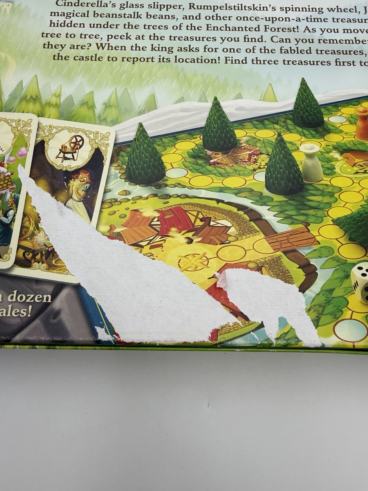 Enchanted Forest Board Game – Ravensburger (2014) – Complete / Board Repaired