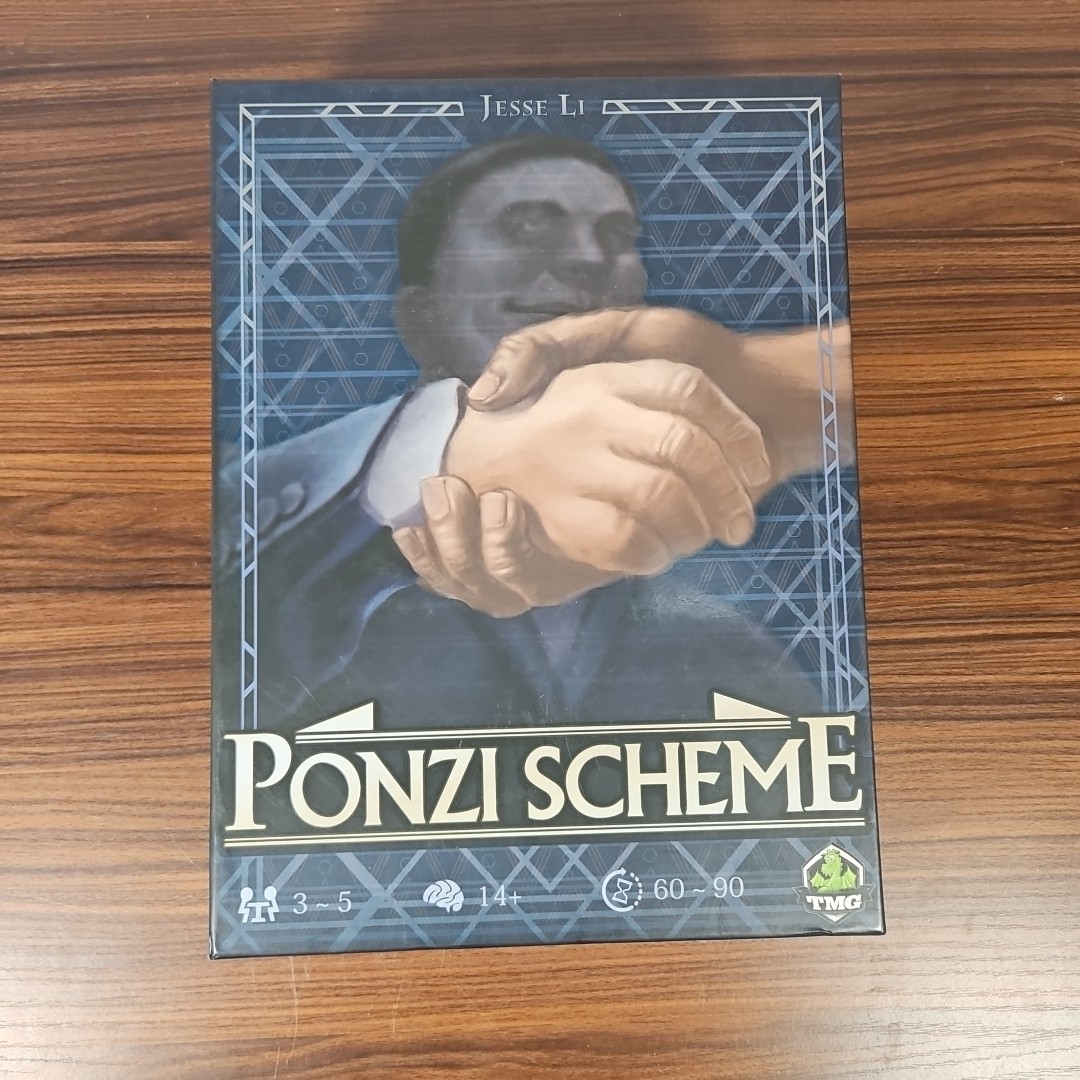 Ponzi Scheme Board Game TMG 2015 Complete