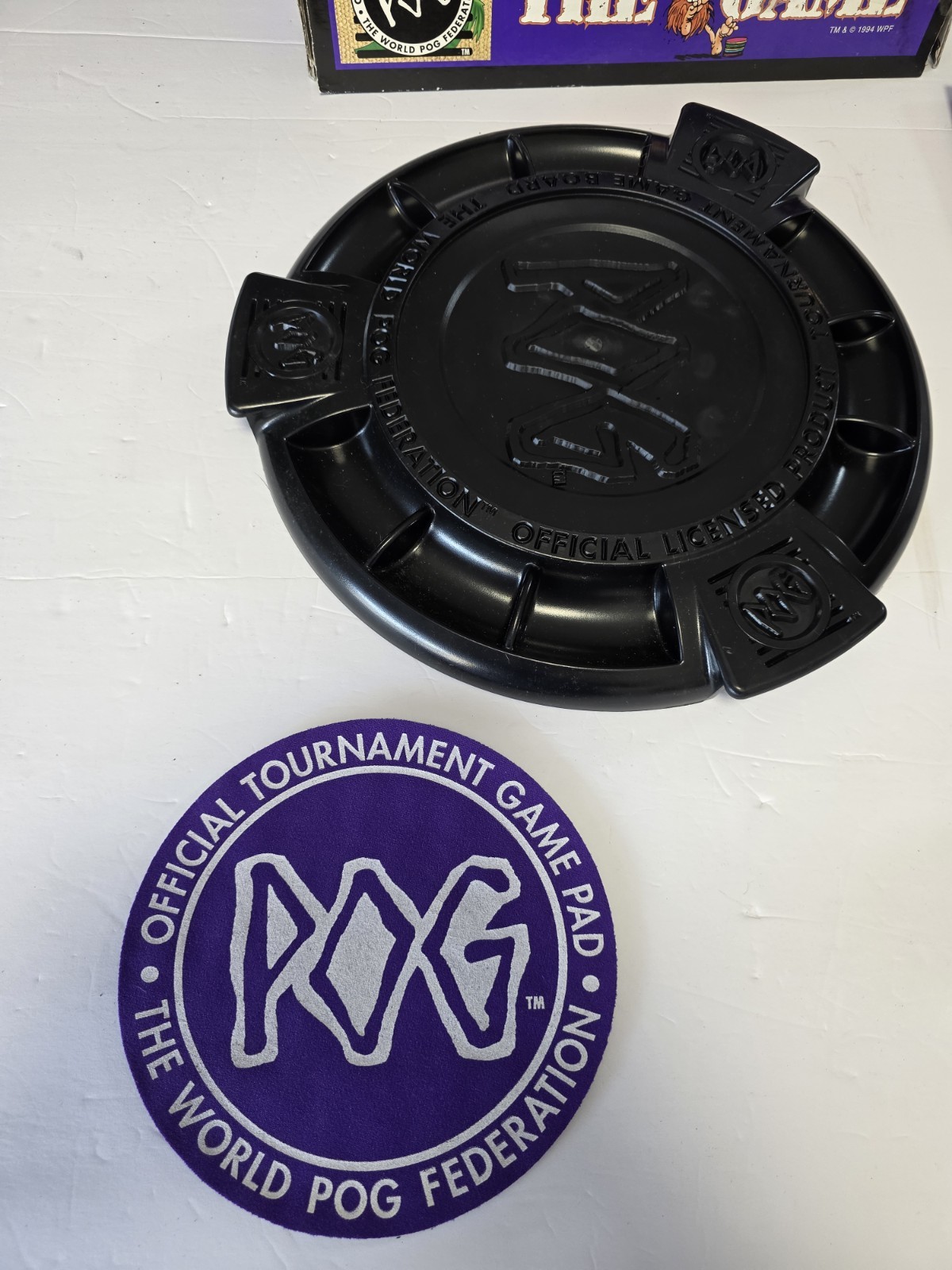 Vintage 1994 POG The Game World POG Federation Milton Bradley COMPLETE UNUSED!