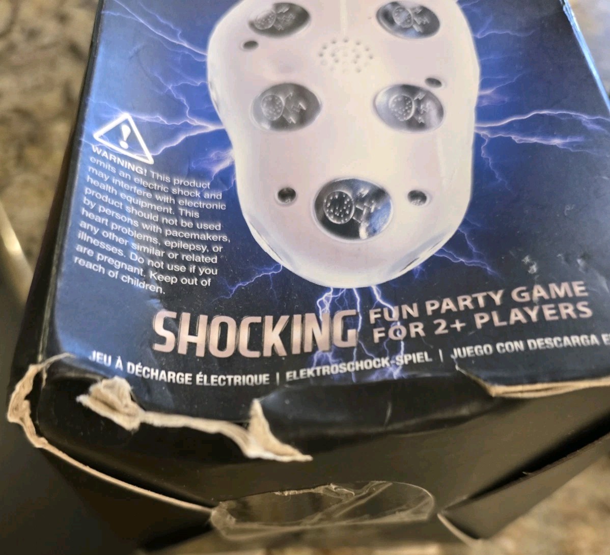 Shocktato Party Game by Lightning Reaction Shocking Hot Potato – NEW