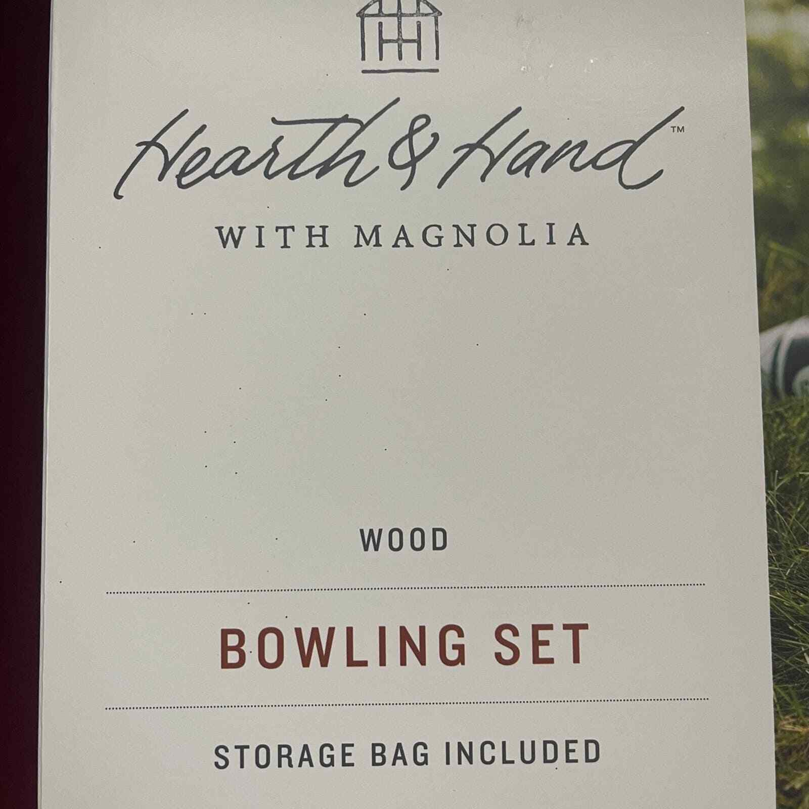 Hearth and Hand Lawn Bowling Set 12 PC with Magnolia