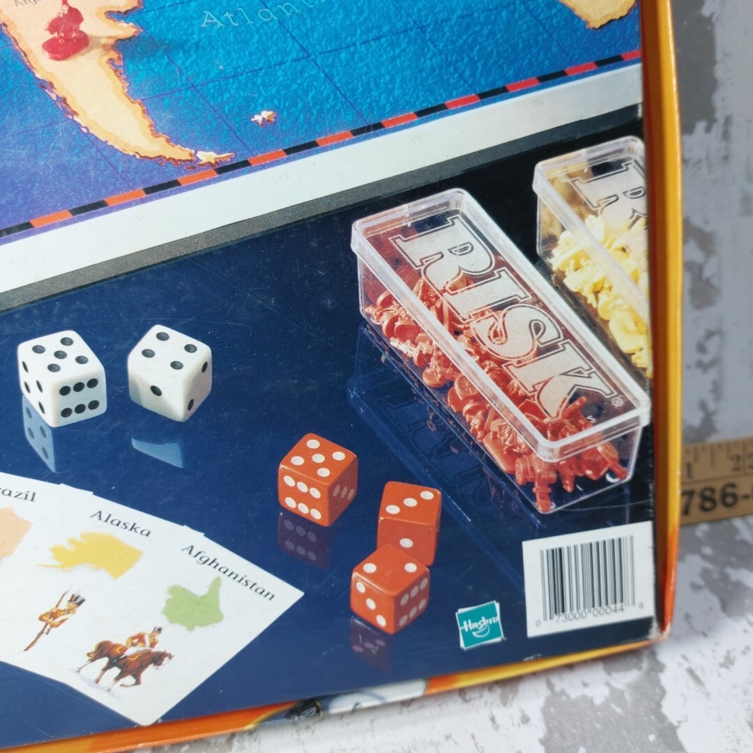 1999 Parker Brothers Hasbro Risk Board Game of Global Domination Complete