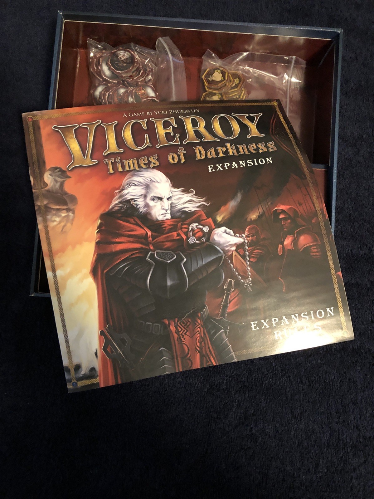 Viceroy Card Game + Times Of Darkness Expansion Mayday Games Berserk Hobby World