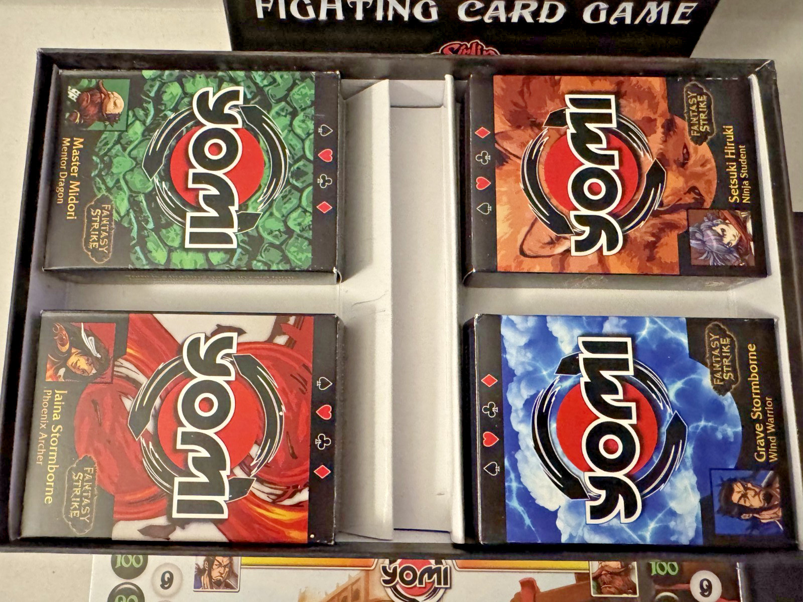 Yomi Round 1 Fighting Card Game