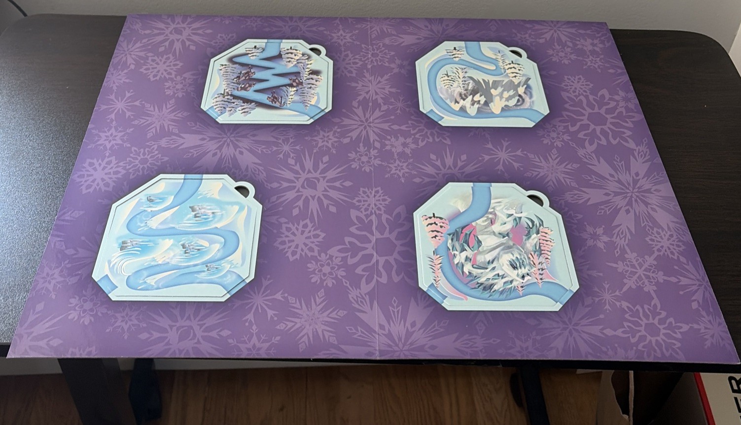 Disney Frozen Surprise Slides Board Game Complete 2 to 4 players ages 3 up EUC