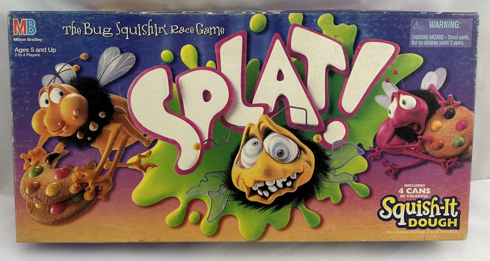 1990 Splat! Board Game by Milton Bradley Complete in Great Condition FREE SHIP