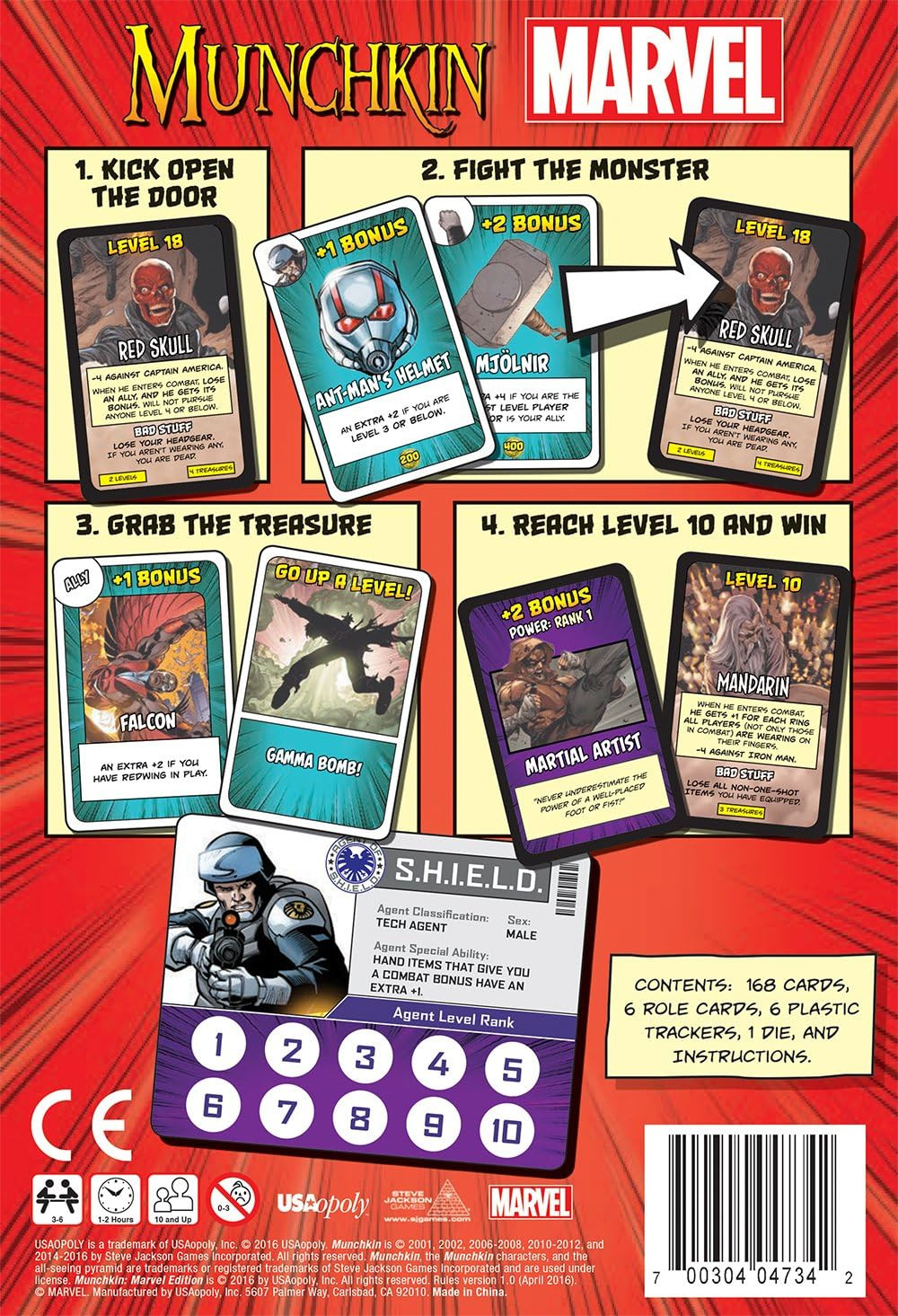 Munchkin Marvel Edition, 120 Months to 1188 Months