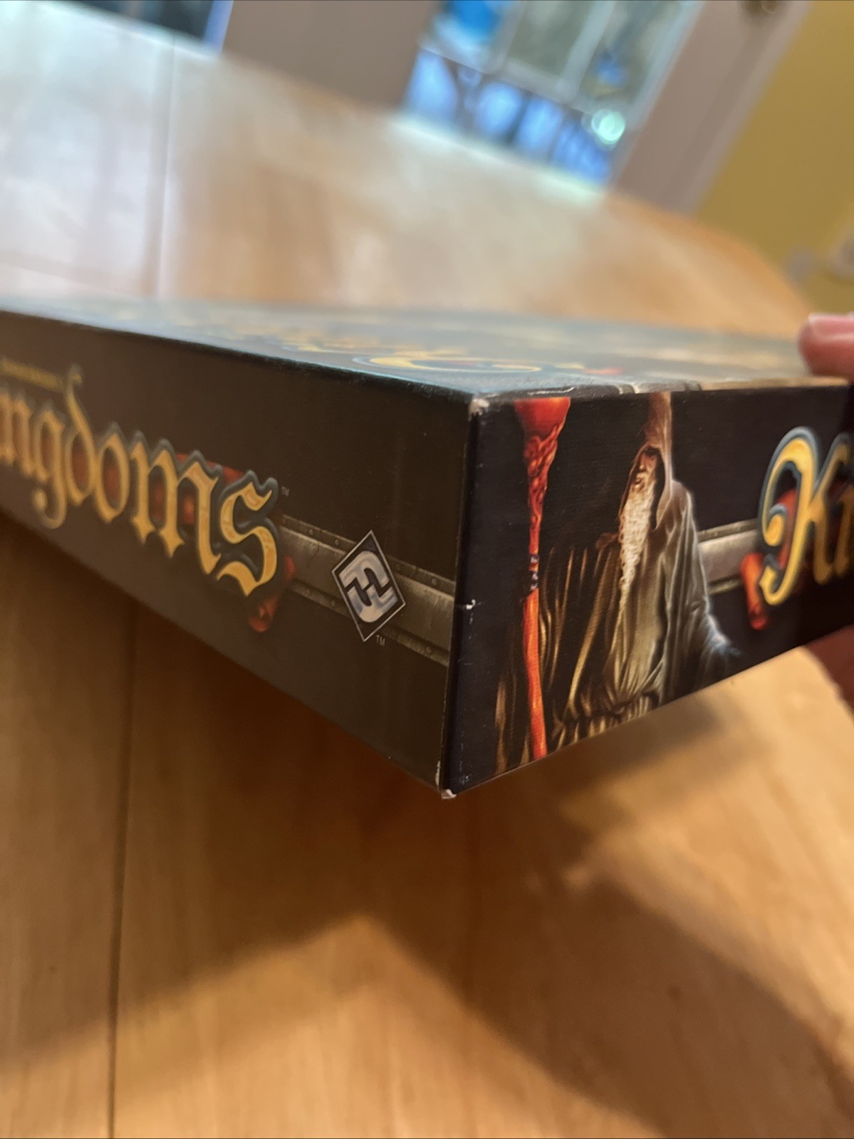 Reiner Knizia Kingdoms BoardGame FantasyFlight 2011 UnplayedUnpunched Box Scuffs