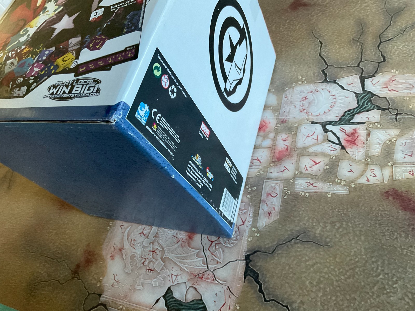 Marvel DiceMasters CIVIL WAR Gravity Feed Box new WizKids NECA