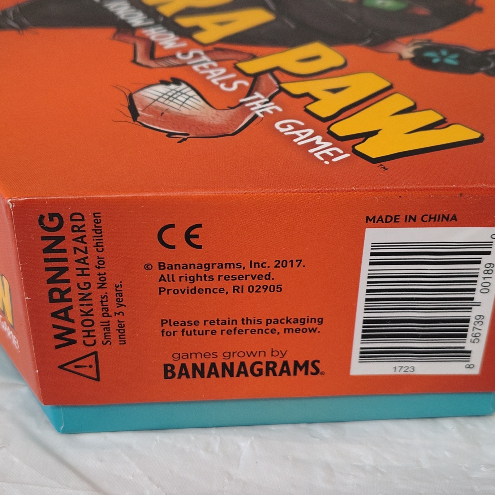 Cobra Paw Board Game Fast Reflex Dice Game Age 6+ 2-6 Players 15 Min New Sealed