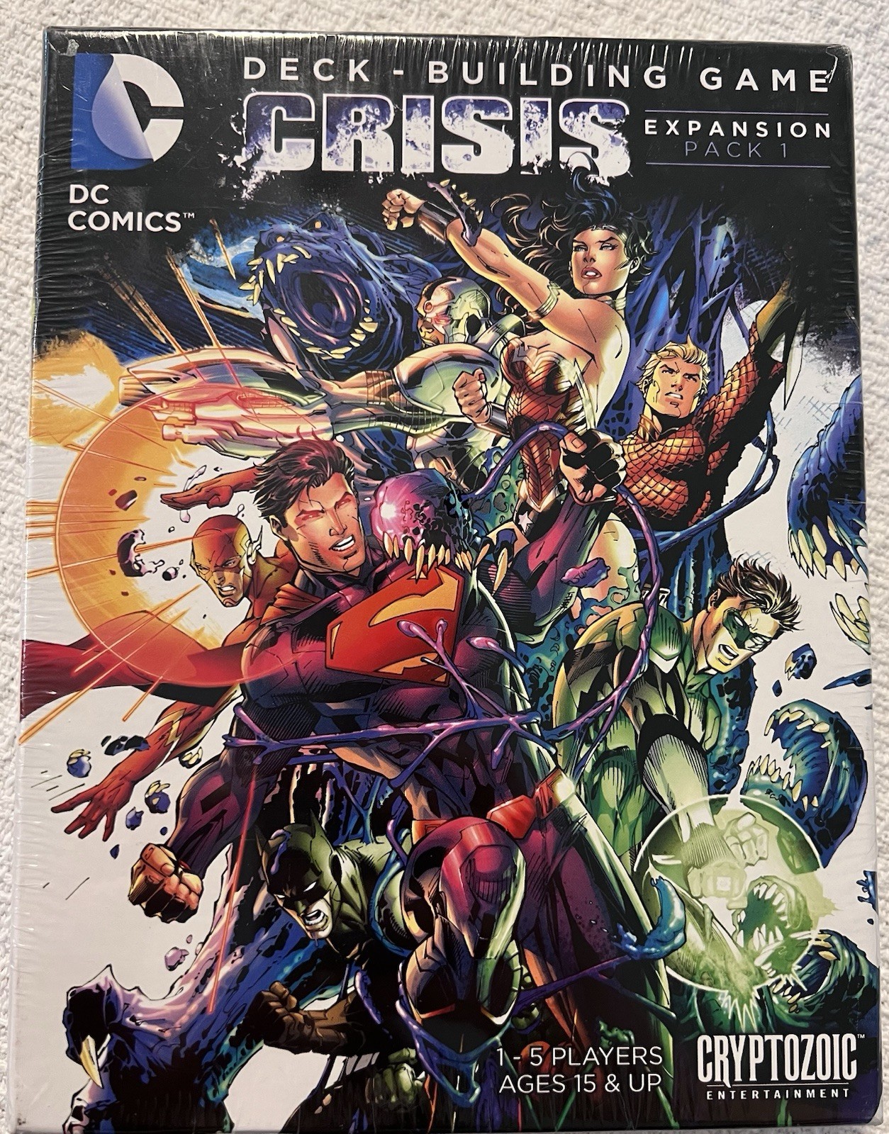DC Comics Deck-Building Game: Crisis Pack 1 (Card Game Expansion) New Sealed