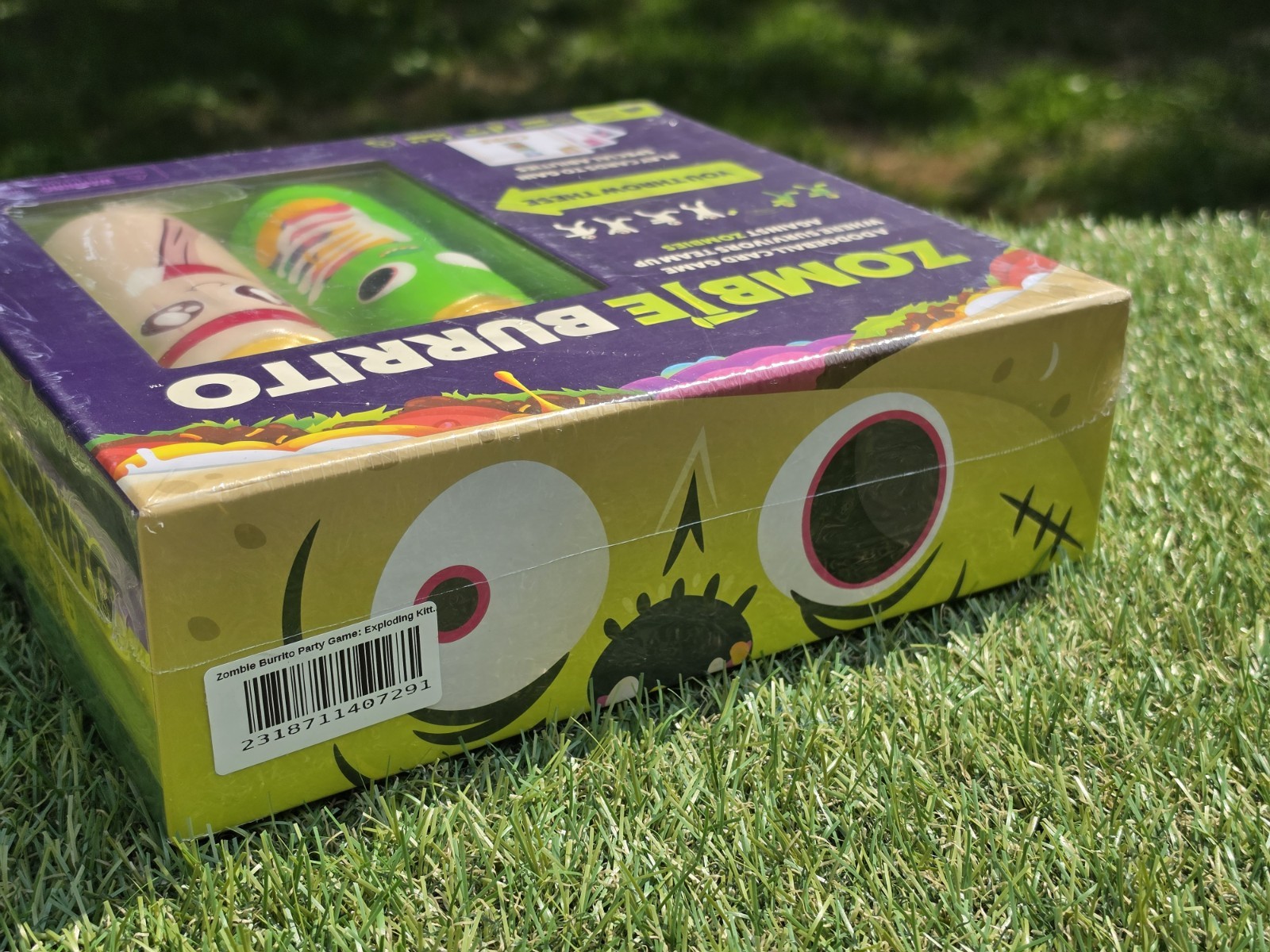 Zombie Burrito A Dodgeball Card Game By Exploding Kittens Throw Party New*