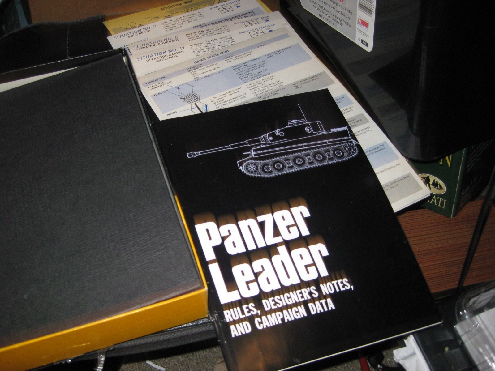 Panzer Leader Game of Tactical Warfare on the Western Front 1944-45 -Avalon Hill