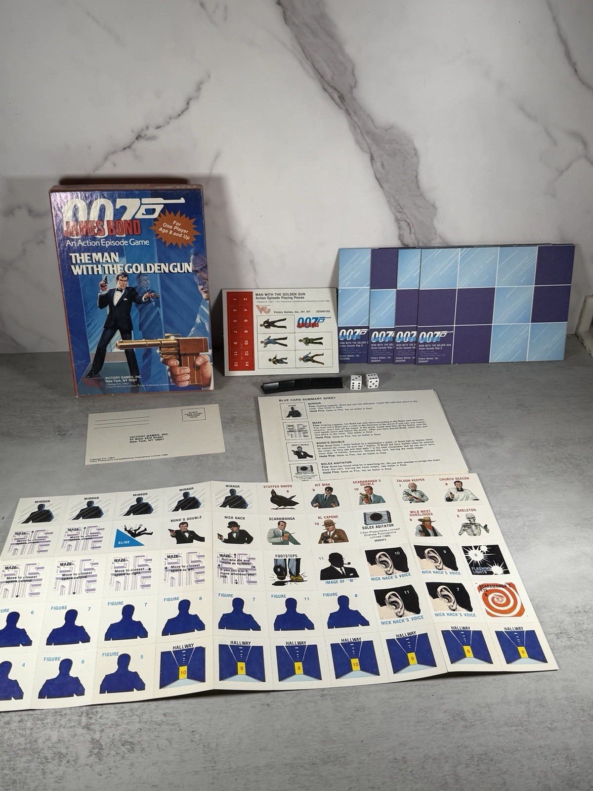 James Bond 007 The Man With The Golden Gun Game Victory Games Single Player 1985