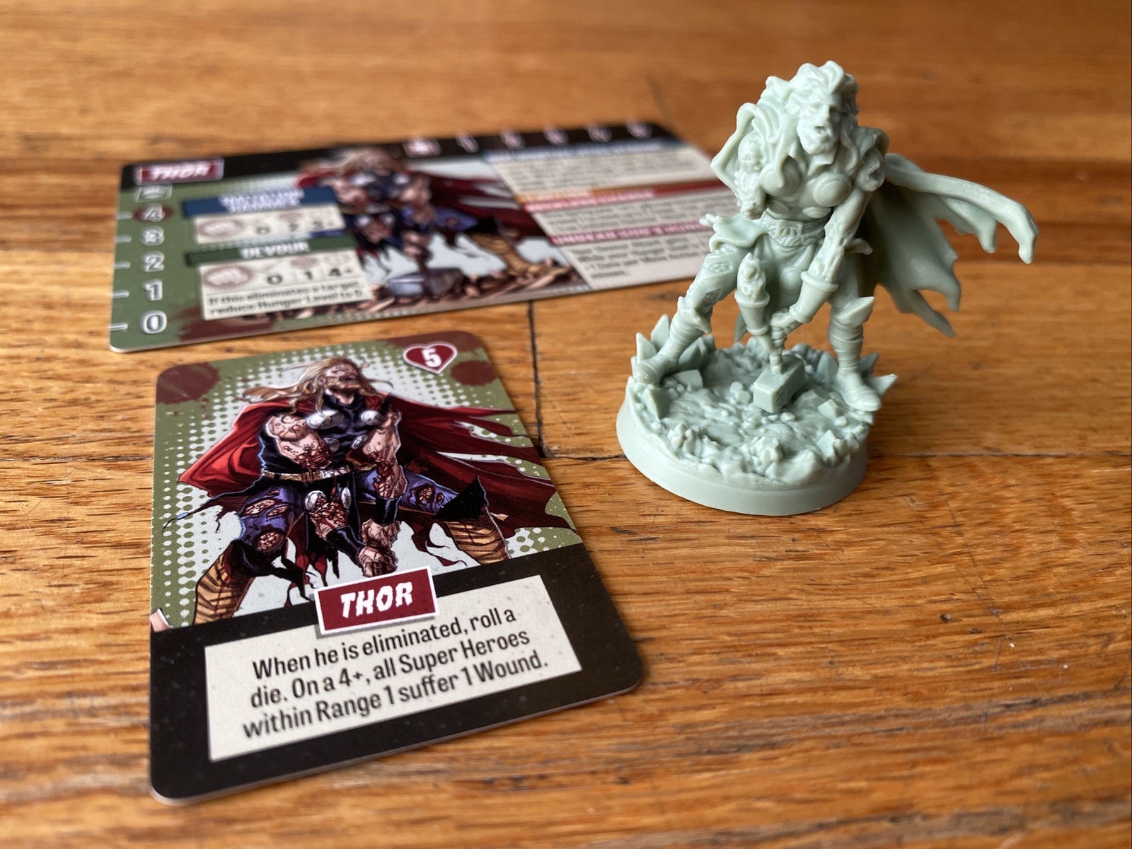 marvel zombies zombicide Thor Zombie Hero Mini