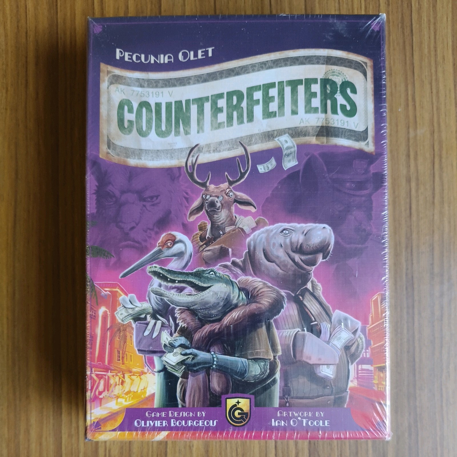 Counterfeiters Board Game Prcunia Olet SEALED
