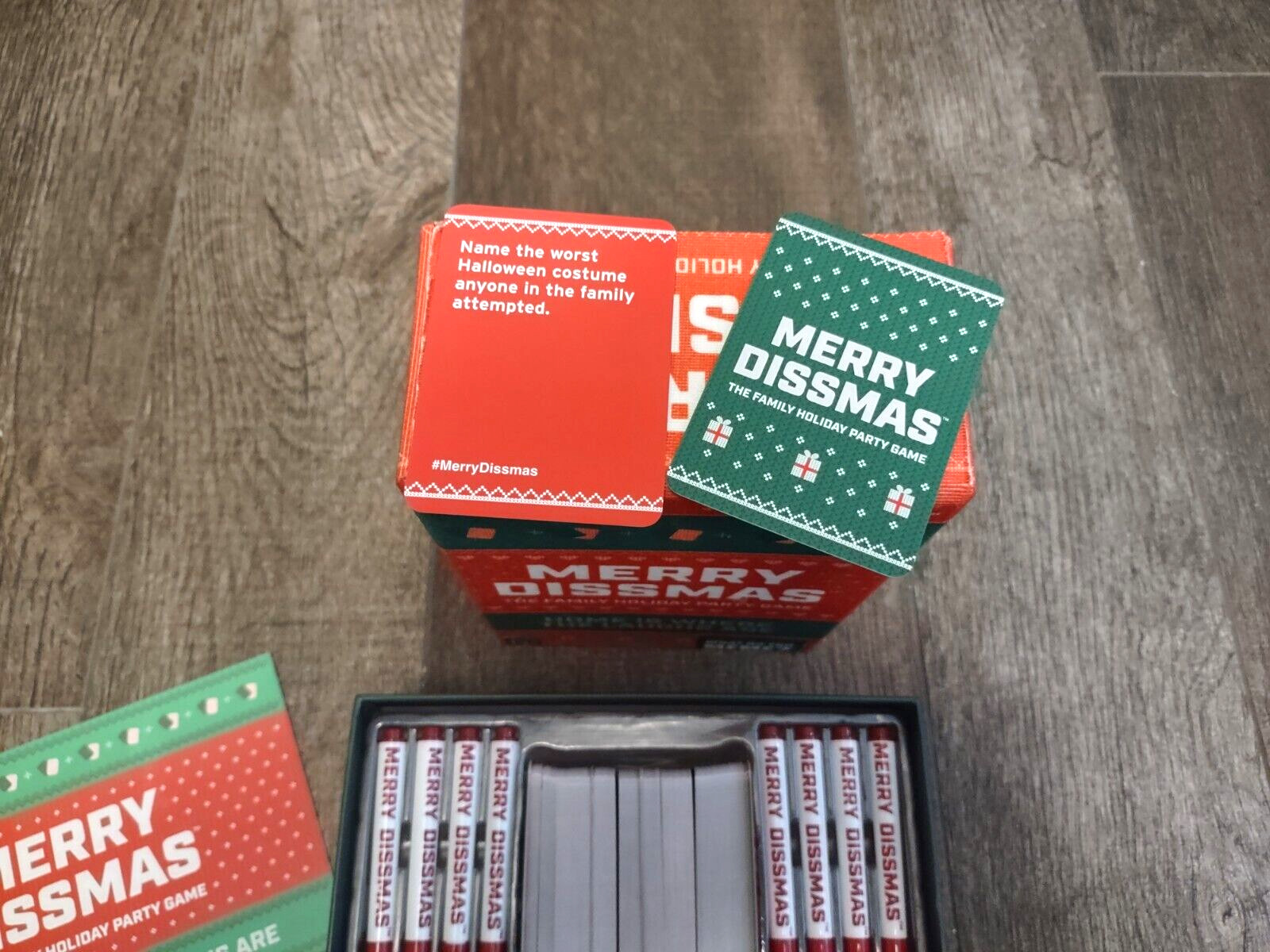 Merry Dissmas Game Family Holiday Party Ages 12+ Christmas Gently Used