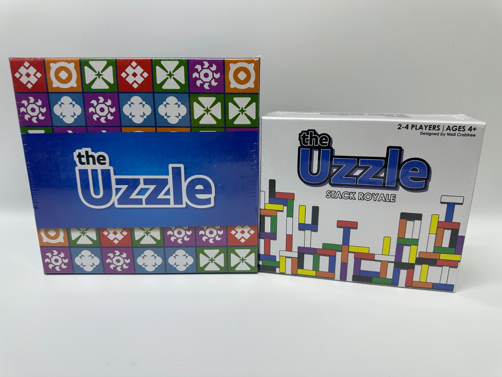 The Uzzle Stack Royale 3.0 by Uzzle Games (Bundle), Fun & Fast Family Board Game