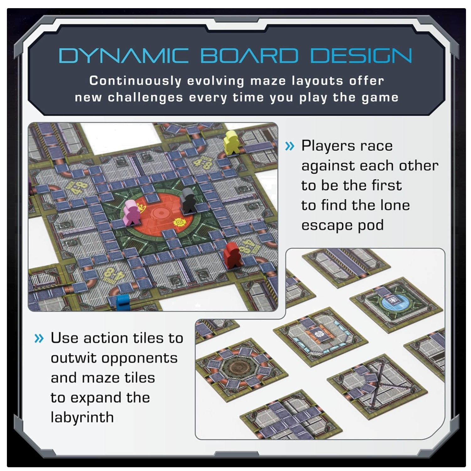 Engaging Space Station Board Game – Strategic Escape