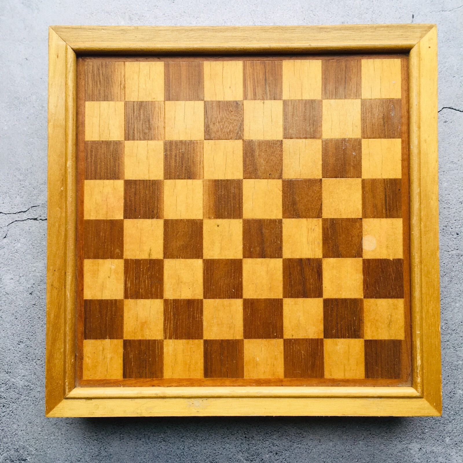 Deluxe Wood Game Center Reversible Wood Board w/ 6 Games Board Game