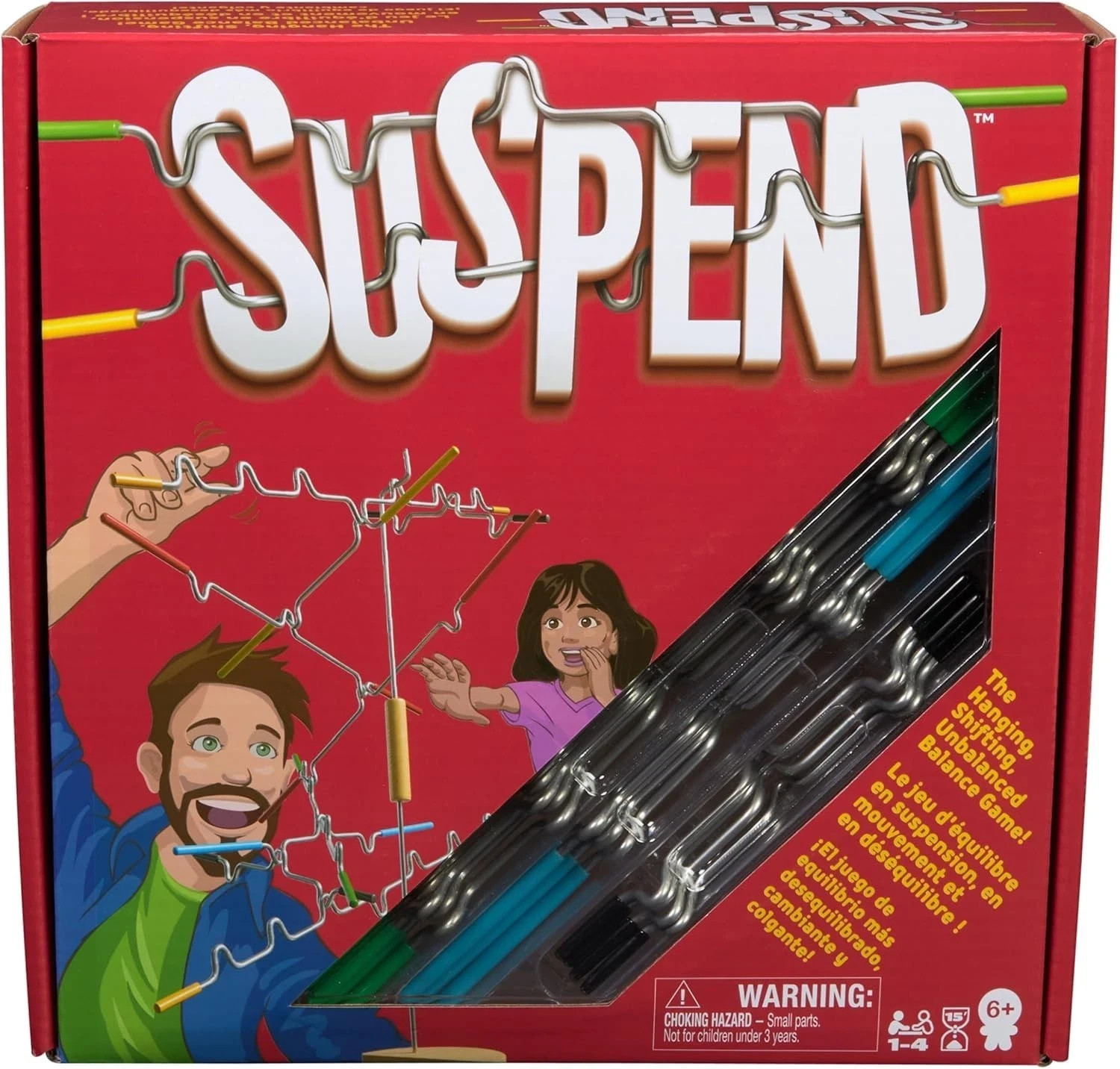 Spin Master Suspend Game Balancing Family Game Ages 8+ 1–4 Player