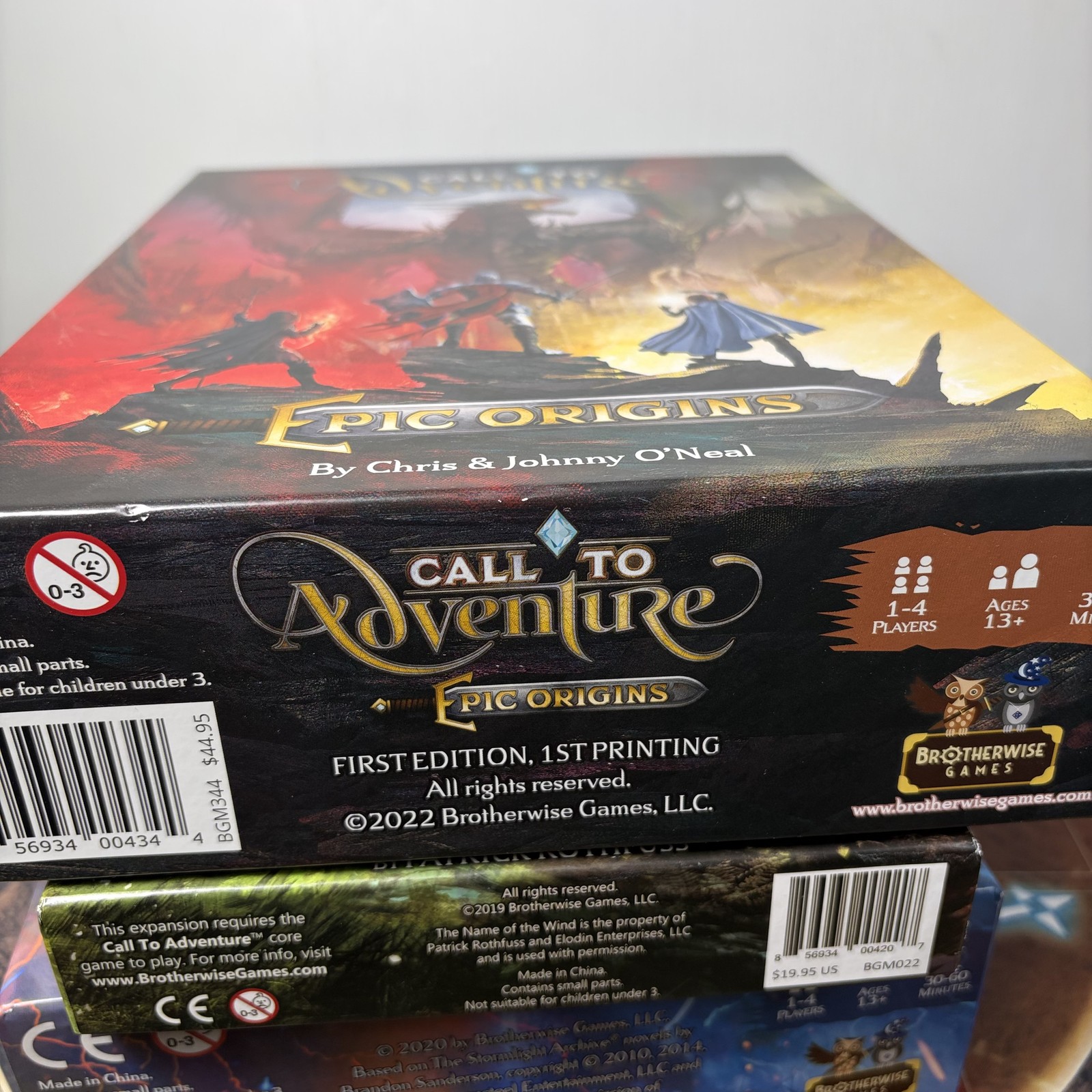 HUGE Call to Adventure Kickstarter Bundle w/ Core Game, 3 Expansions & Playmat