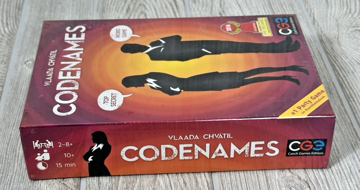 Codenames Party Spy Game Czech Games Edition Vlaada Chvatil NEW SEALED