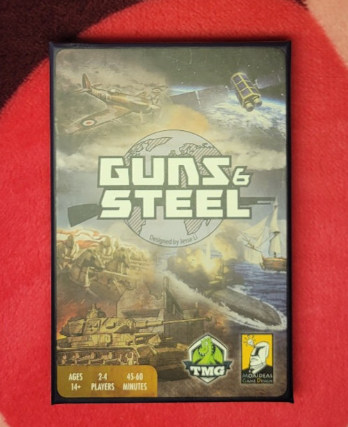 Guns And Steel Strategy Card Game (2016) – TMG – Jesse Li – English – Complete