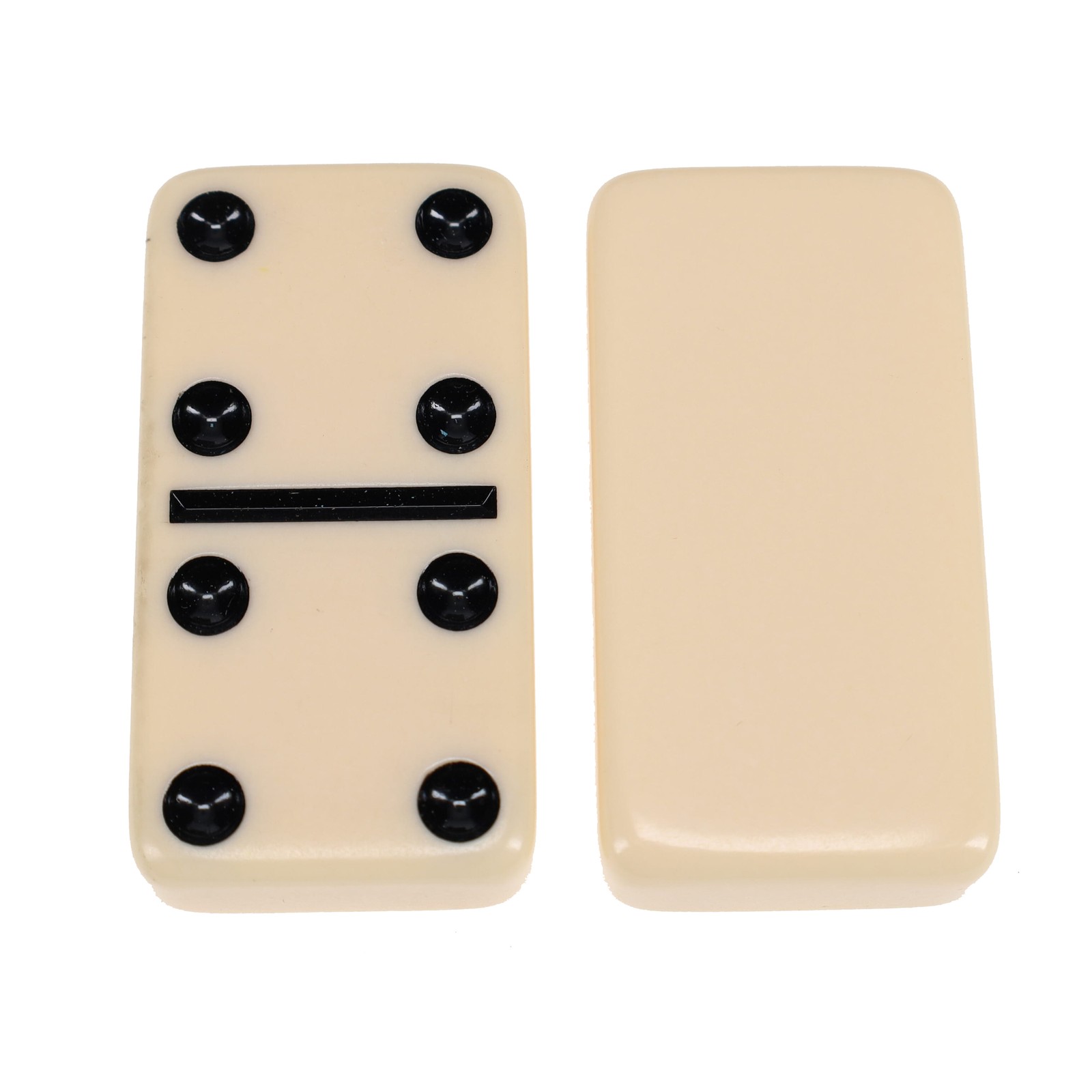 WE Games Double 9 Dominoes in Natural Wooden Treasure Box