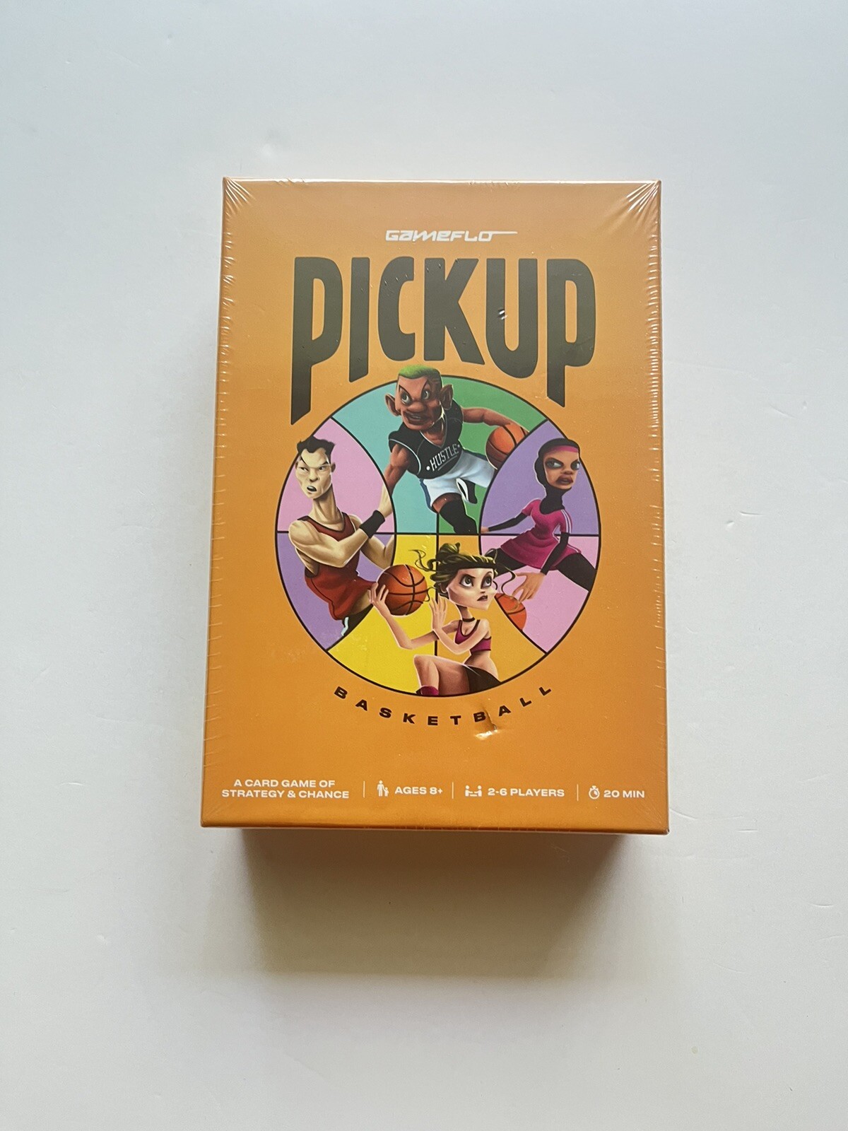 Gameflo Pickup Basketball Card Game Of Strategy Ages 8+ 2 – 6 Players