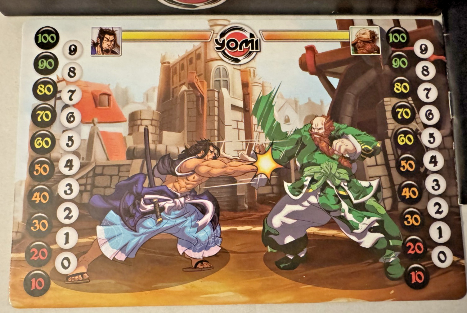 Yomi Round 1 Fighting Card Game
