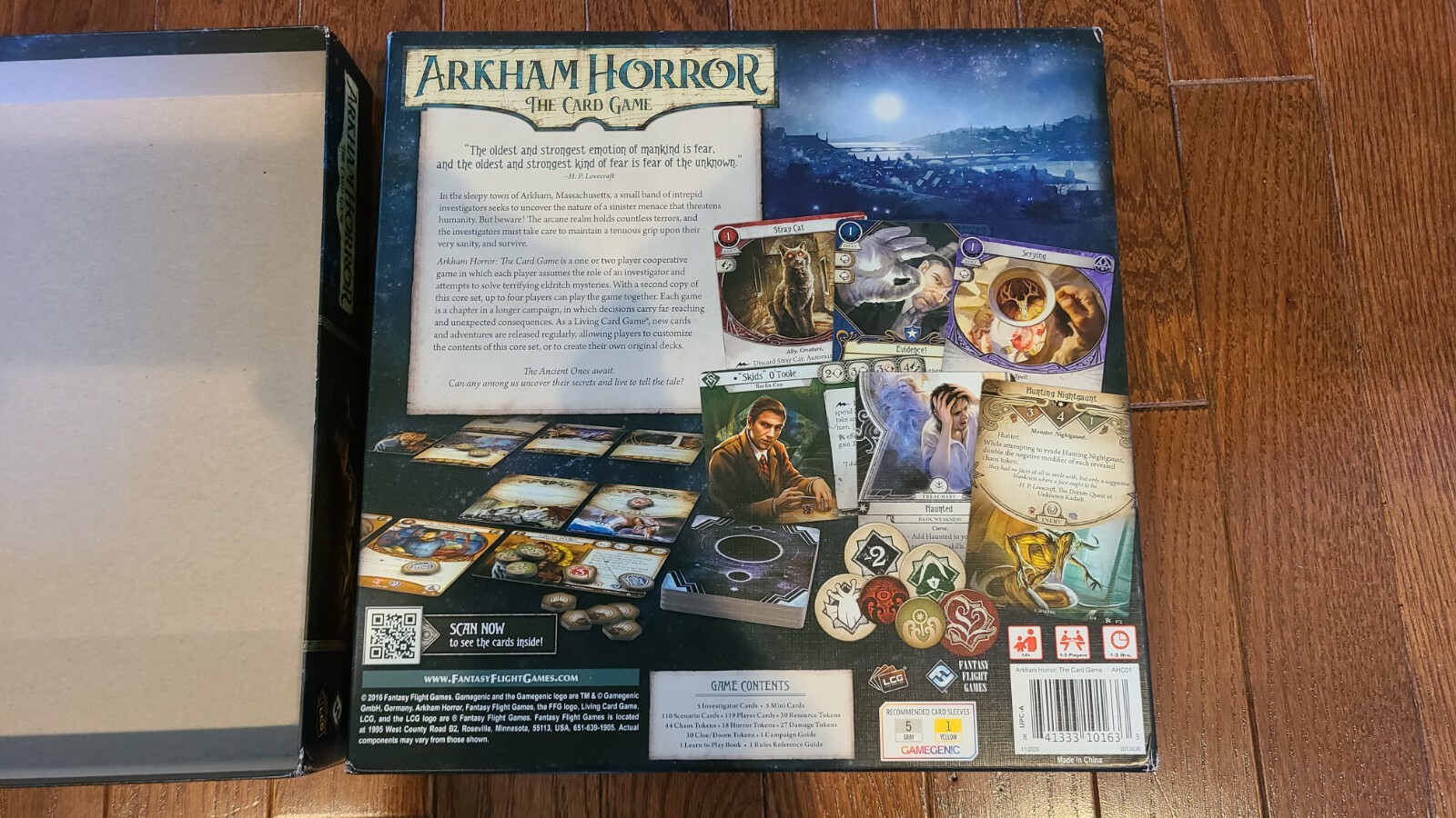 Arkham Horror: The Card Game – LCG – Core Set Replacement Rules Manuals and Box
