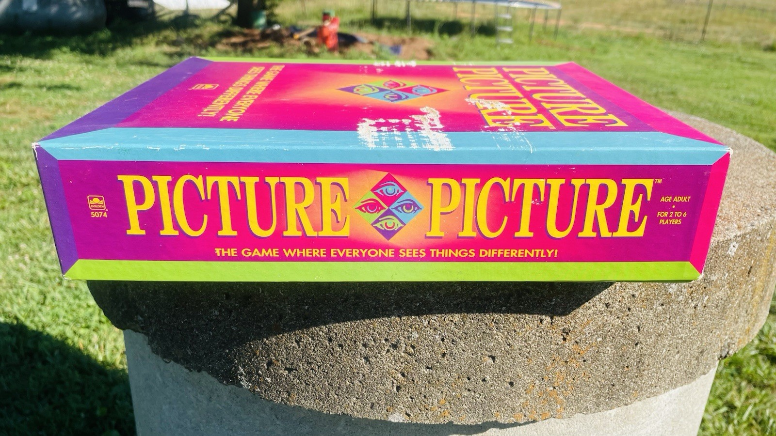 Picture Picture Game “Everyone Sees Things Differently” Golden, 1992, Age Adult