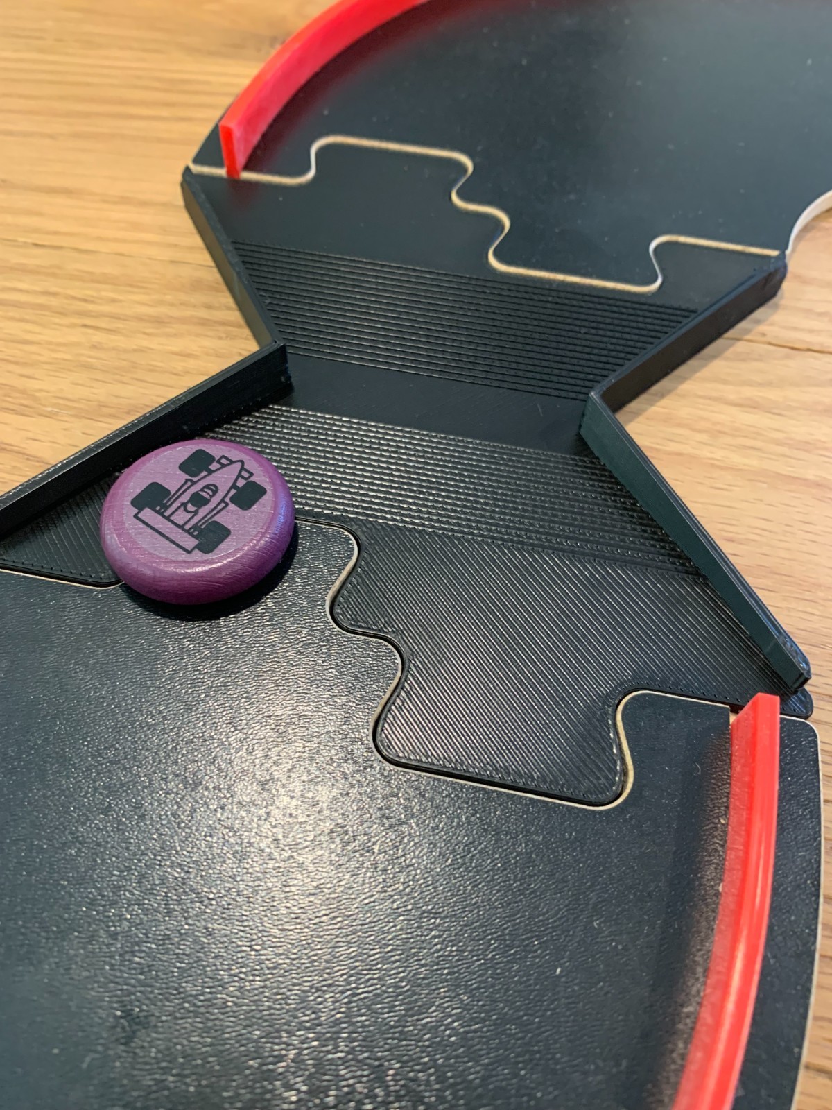 Custom PitchCar Extension Squish Dip with Walls Pitch Car Expansion Board Game