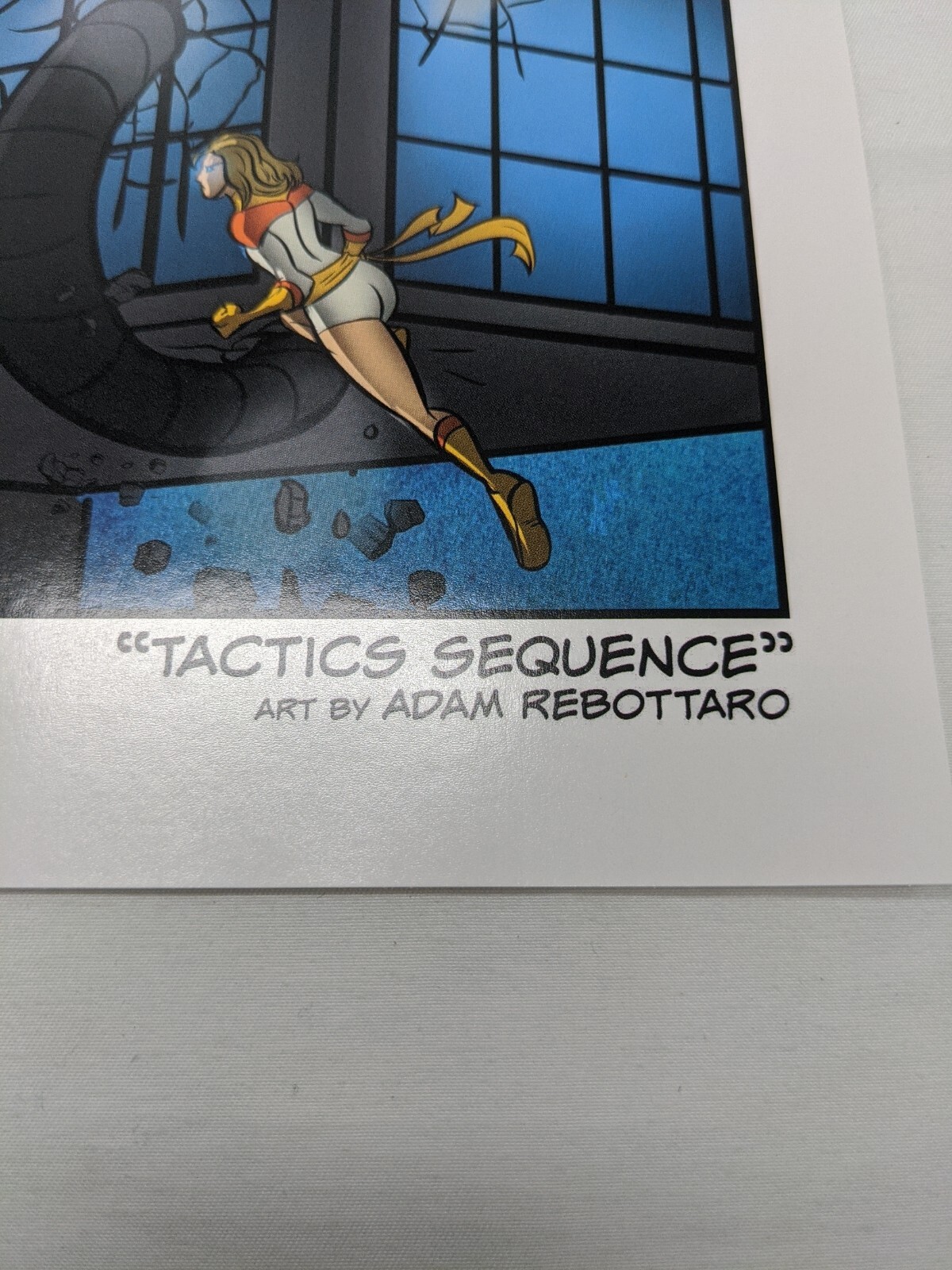 Sentinel Tactics Tactics Sequence 11″ X 8 1/2″ Art Print By Adam Rebottaro