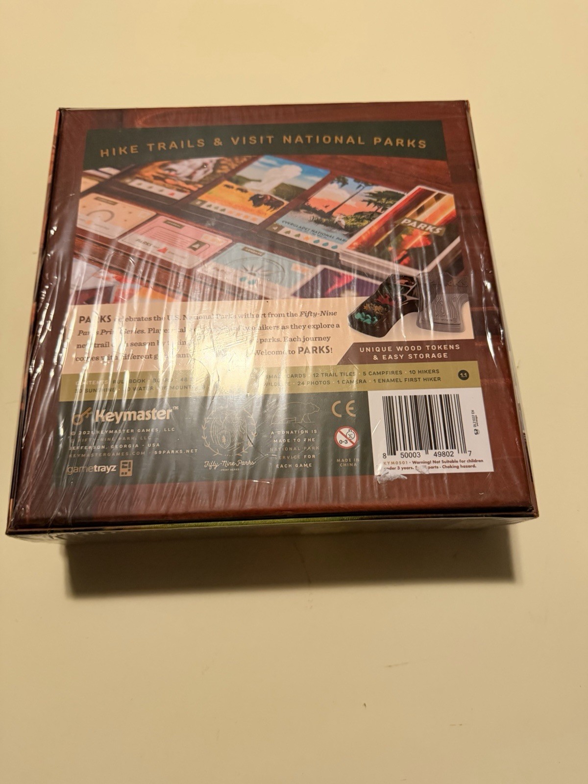 PARKS Board Game w/ Nightfall & Wildlife Expansions | Keymaster | SEALED 1st Ed.