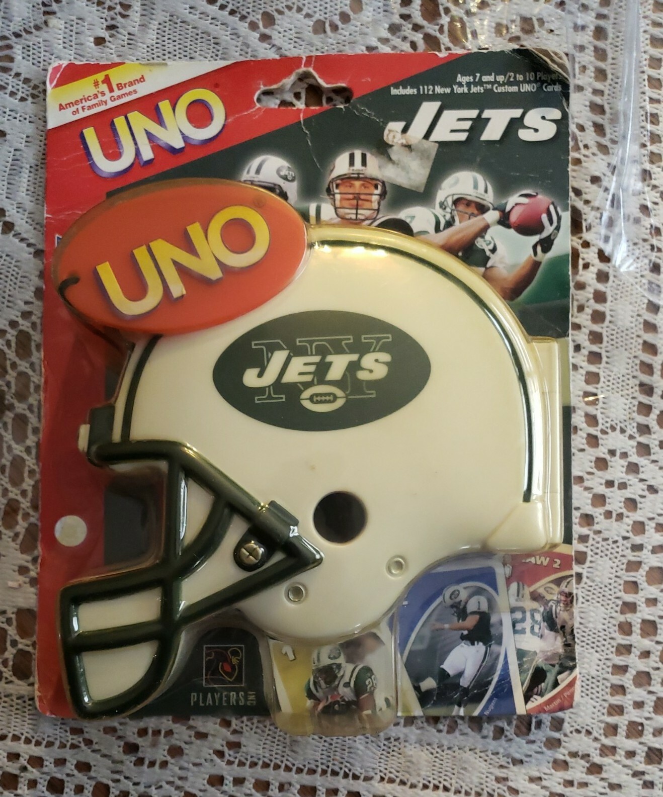 Uno New York Jets Edition Sababa Toys 2006 NEW SEALED Read