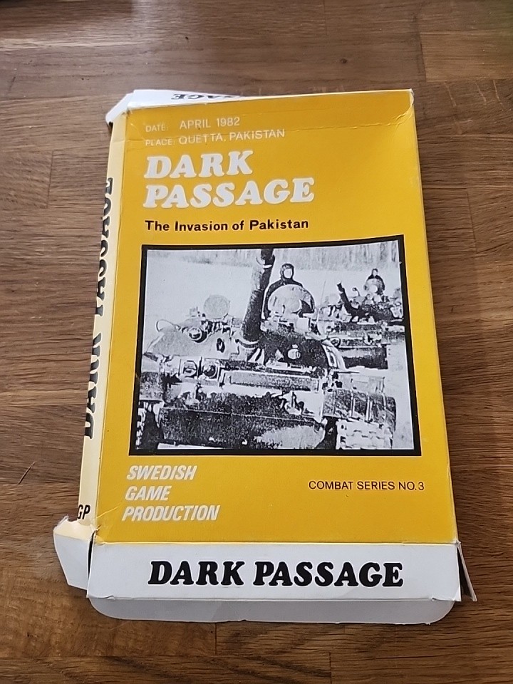 Swedish Game Prod – DARK PASSAGE – The Invasion of Pakistan Game (UNPunched)