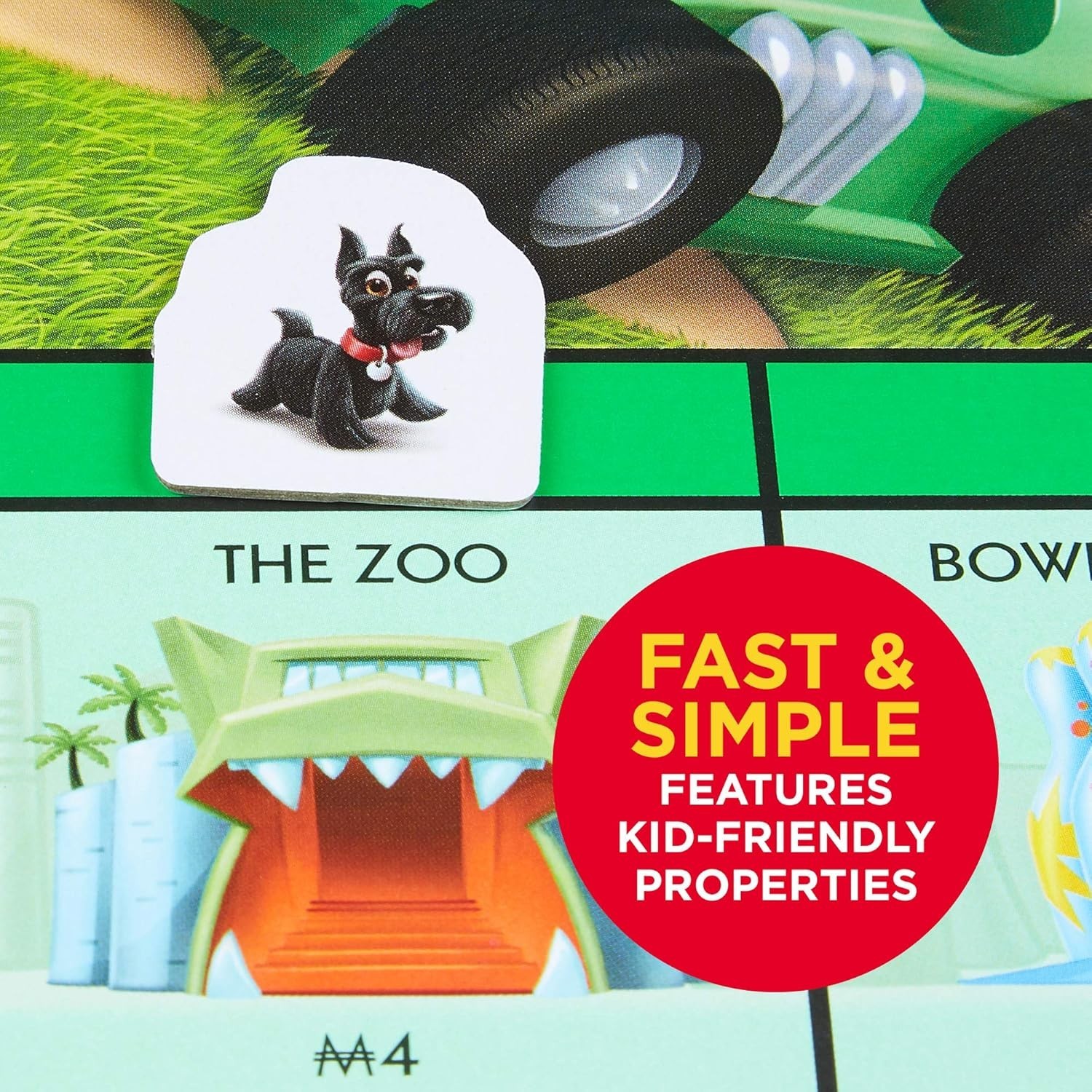 Junior Board Game for 4 Players, Ages 5 and up Amazon Exclusive