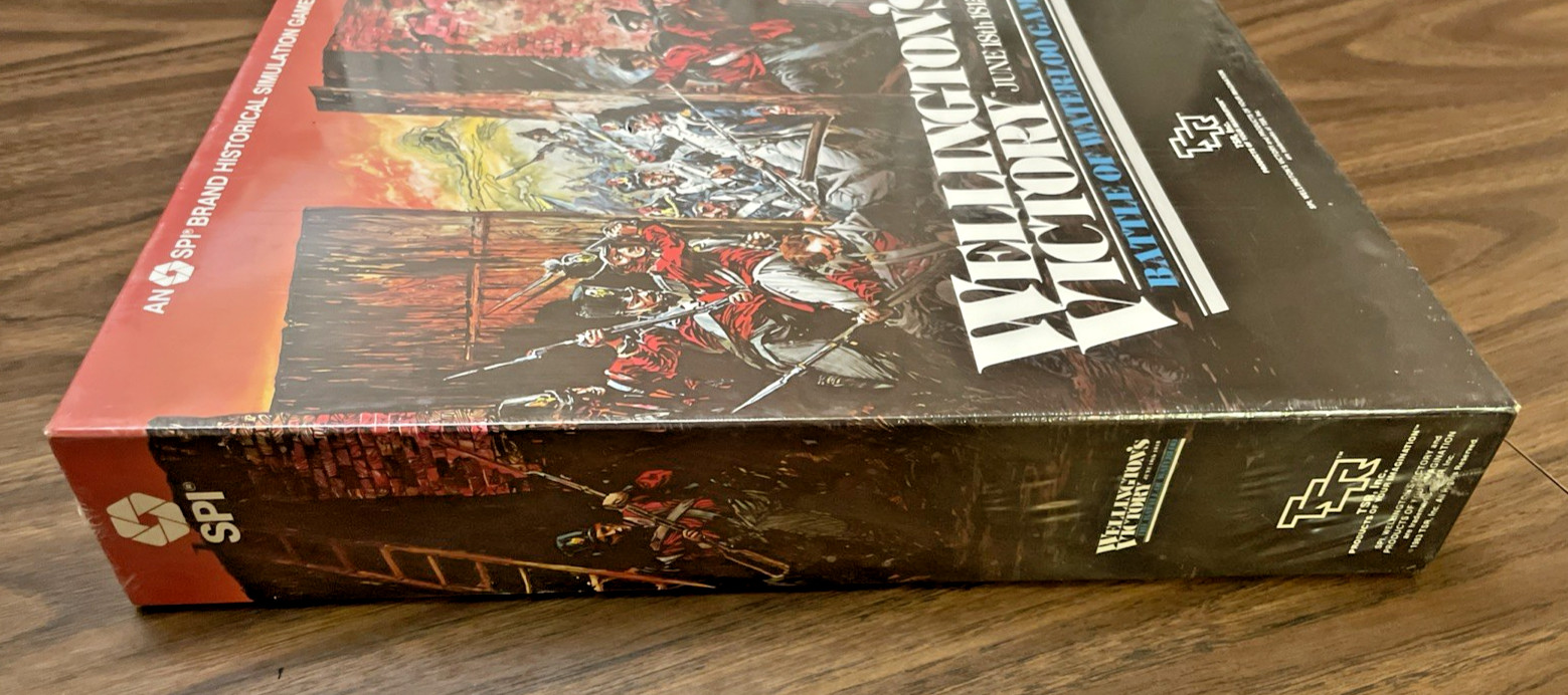 Wellington’s Victory Battle of Waterloo | June 18th 1815 | TSR/SPI {NEW_SEALED}